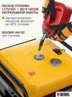 Генератор инверторный Denzel GS-3700iFE, 3,7 кВт